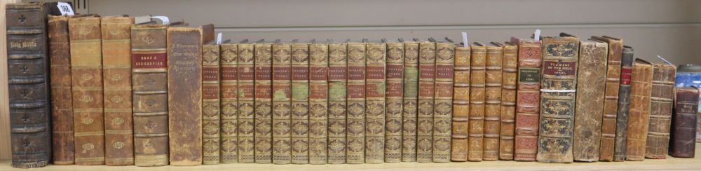 Miscellaneous bindings, including an early New Testament (n.d.), Cheshires Bees & Bee-Keeping Vol II,